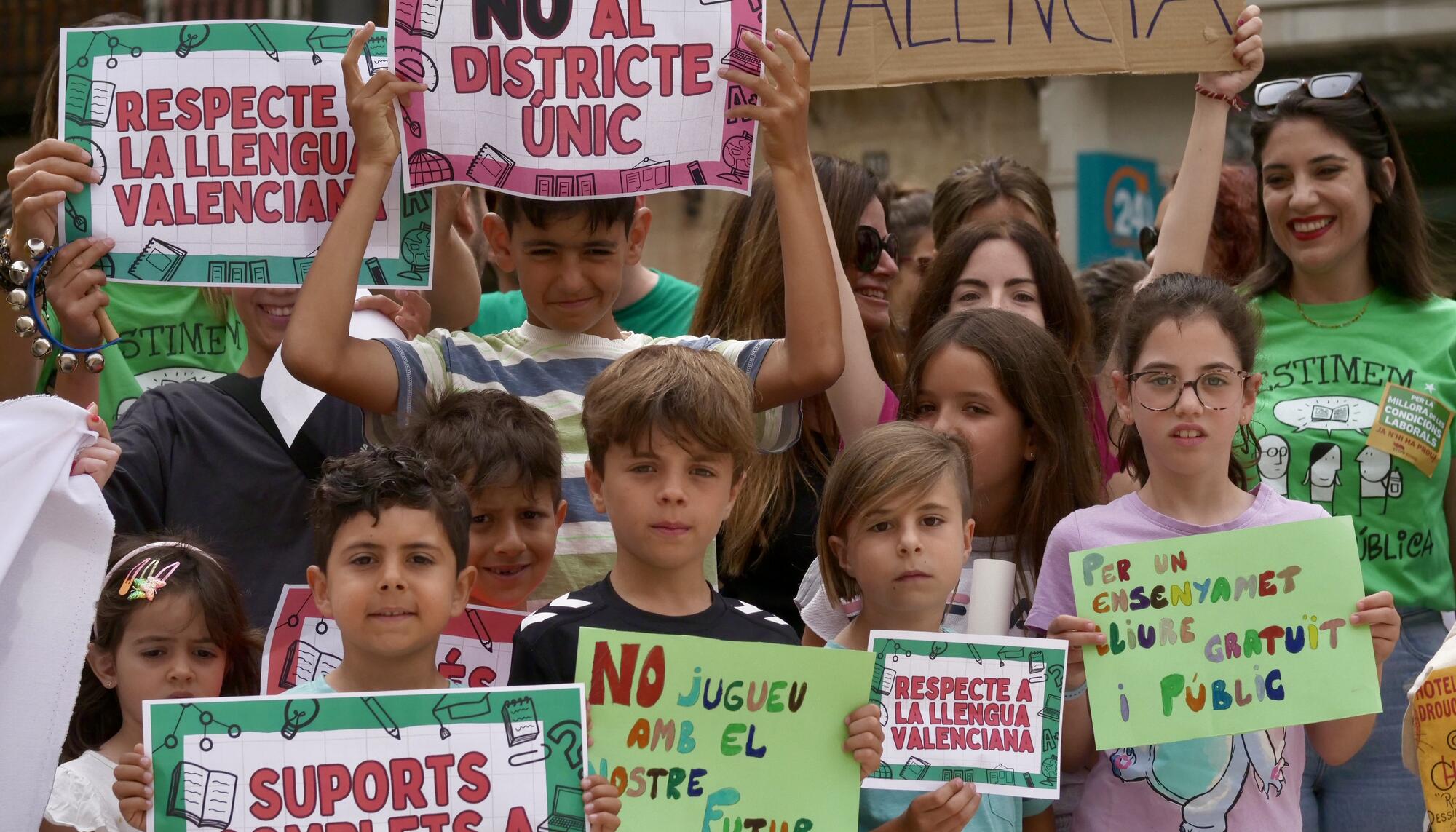 Huelga educativa pais valencia Elx